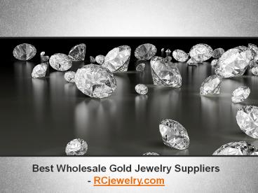 Best Wholesale Gold Jewelry Suppliers