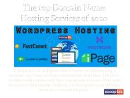 The top Domain Name Hosting Services of 2020