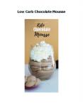 Low Carb Chocolate Mousse PowerPoint PPT Presentation