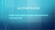 East hampton house builder