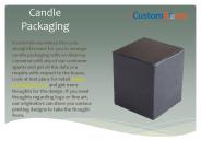 Custom Candle Packaging