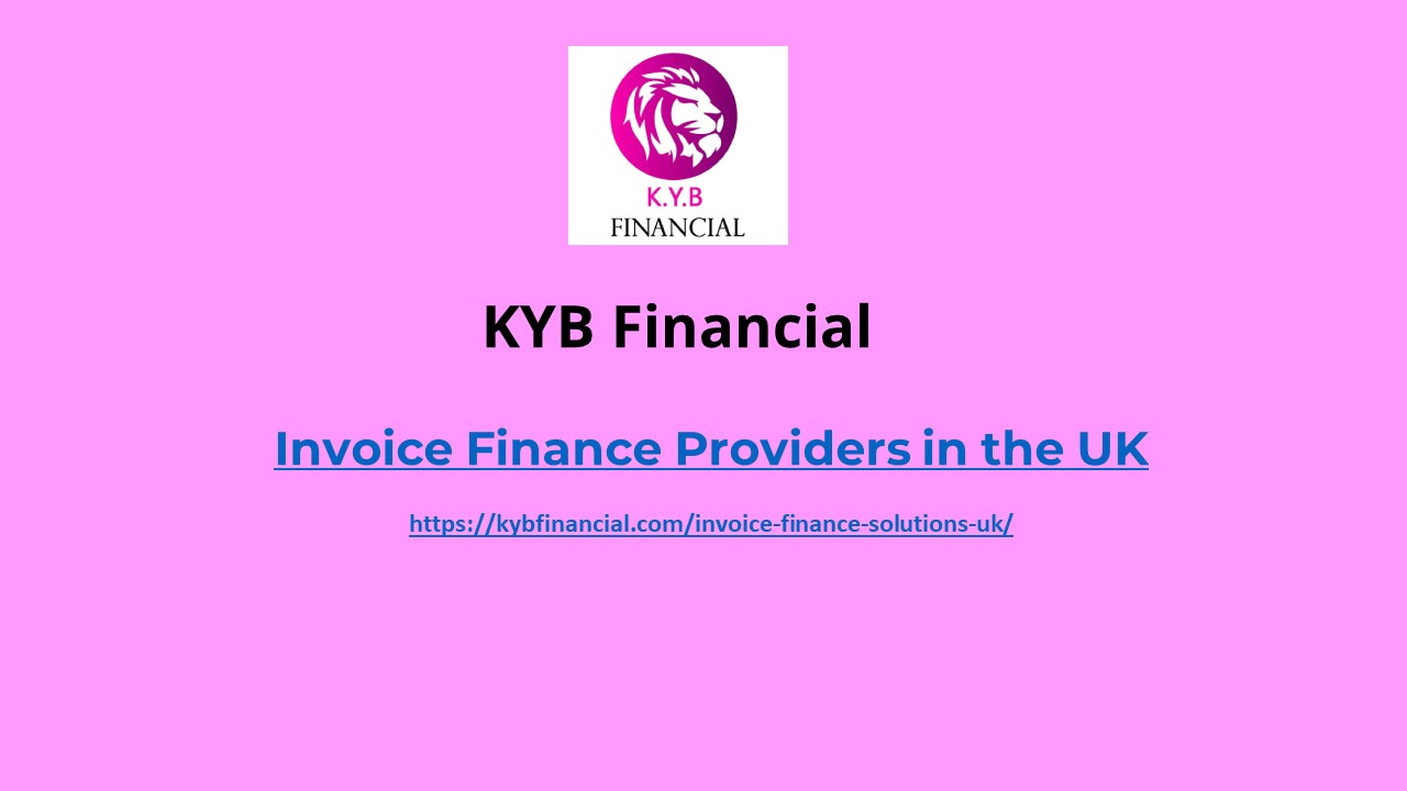 Invoice finance providers uk