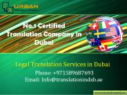 Urban Translation the top Attestation service provider in Dubai
