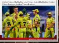 Cricket Videos Highlights, Cricket Videos Previews on Cricketnmore.com PowerPoint PPT Presentation