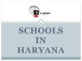 The Schools in Haryana-GD Goenka PowerPoint PPT Presentation