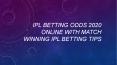 IPL best betting tips online 2020, incredible live betting platform. PowerPoint PPT Presentation