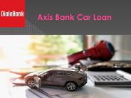 Axis Bank Car Loan