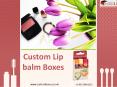 Custom Lip Balm Packaging Boxes with logo in Texas,USA PowerPoint PPT Presentation