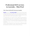 Professional SEO services in Australia - Mint Pixel PowerPoint PPT Presentation