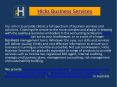 Hicks Business Services PowerPoint PPT Presentation