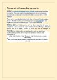 Coconut oil manufacturers in India PowerPoint PPT Presentation