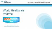 PCD Pharma Franchise Company in Haryana