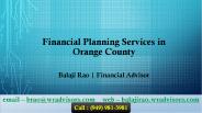 Financial Planning Services Orange County