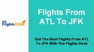 Flights From ATL To JFK
