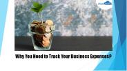 Why You Need to Track Your Business Expenses?