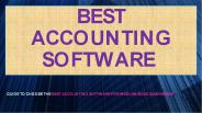 Accounting Software | Categorization & Benefits | Recent Developments | 360quadrants
