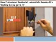 How Professional Residential Locksmith In Brandon Fl Is Working During Covid-19 PowerPoint PPT Presentation