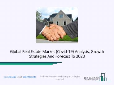 Real Estate Market Definition, Overview And Geographical Trends