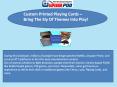 Custom Printed Playing Cards – Bring The Sly Of Themes Into Play PowerPoint PPT Presentation