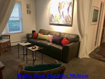 3 Bedroom Duplex House Ann Arbor Michigan