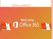Download ,install and reinstall office setup