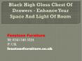 Black High Gloss Chest Of Drawers - Enhance Your Space And Light Of Room PowerPoint PPT Presentation