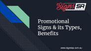 Best Advertising & Promotion signs in SA