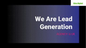 leads Generation Agency