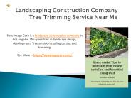 Landscaping Construction Company | Tree Trimming Service Near Me