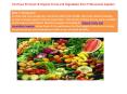 Purchase Premium & Organic Fruits and Vegetables from Professional Supplier PowerPoint PPT Presentation