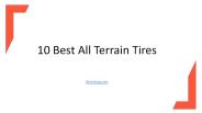 10 Best All Terrain Tires