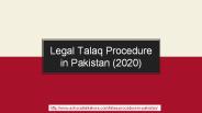 Get Guide For Easy Talaq Procedure in Pakistan Legally in a Simple Way