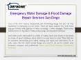 Emergency Water and Flood Damage Repair Services Cost San Diego PowerPoint PPT Presentation