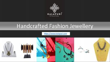 Handcrafted Fashion Jewellery