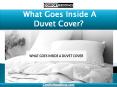 What Goes Inside a Duvet Cover? PowerPoint PPT Presentation