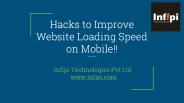 Hacks to Improve Website Loading Speed on Mobile