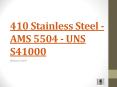 Stainless Steel 410 Sheets, Plates & Coils Stockiest and Suppliers PowerPoint PPT Presentation