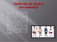 Uniforme de Hockey personnalisé PowerPoint PPT Presentation
