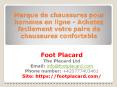 Marque de chaussures pour hommes en ligne - Achetez facilement votre paire de chaussures confortable PowerPoint PPT Presentation