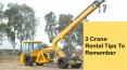 3 Crane Rental Tips To Remember PowerPoint PPT Presentation