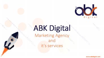 ABK Digital - Top ASO Service Provider Company
