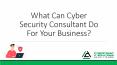 What Can Cyber Security Consultant Do For Your Business? PowerPoint PPT Presentation