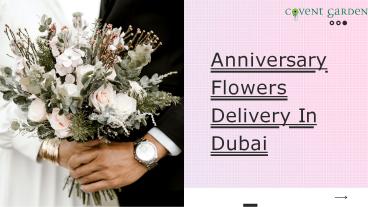 Anniversary Flowers Delivery In Dubai