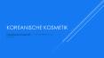 Koreanische Kosmetik PowerPoint PPT Presentation