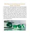 How Many Green Gemstones Do You Know About - Aura Jewels PowerPoint PPT Presentation