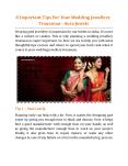 8 Important Tips For Your Wedding Jewellery Trousseau - Aura Jewels PowerPoint PPT Presentation