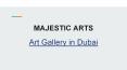 Art Gallery in Dubai
