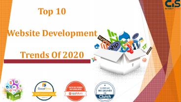 Top 10 Website Development Trends Of 2020