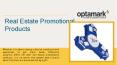Custom Real Estate Promotional Products & Giveaways Online wholesale | Optamark Graphics PowerPoint PPT Presentation