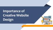 Importance of Creative Website Design